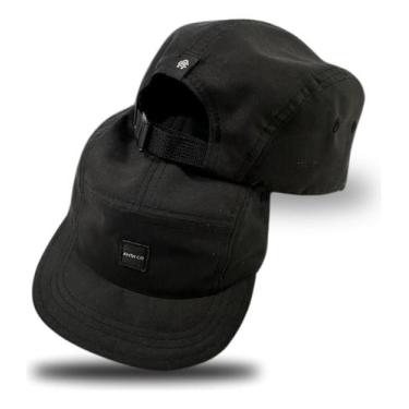 Imagem de Boné Vintage Aba Curta Flexível Desconstruído Streetwear Five 5 Panel 