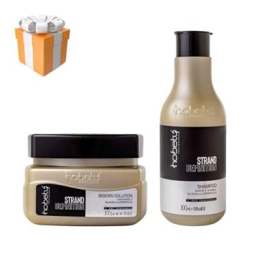 Imagem de Kit Strand Definition Hobety Shampoo 300ml+Máscara 300g - Hobety Profi
