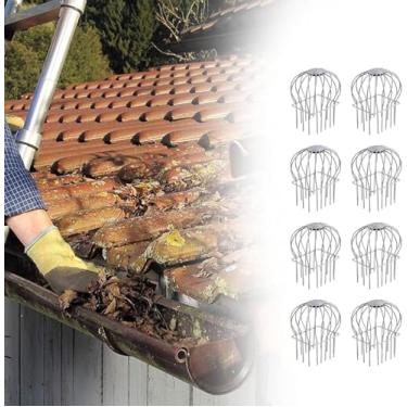 Imagem de Guarda De Calha Tampa De Rede De Drenagem Quadrada Protetores De Calha, Filtro De Filtro Prevenindo Bloqueio Deixa Detritos, Proteção De Proteção De Guarda De, 6 Pcs, Small 5x7cm (2x3in)