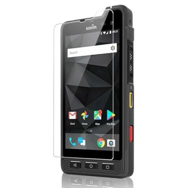 Imagem de Nakedcellphone [Pacote com 2] Protetor de tela transparente de vidro temperado rígido 9H [Protetor de rachaduras] para telefone Sonim XP8, XP8800