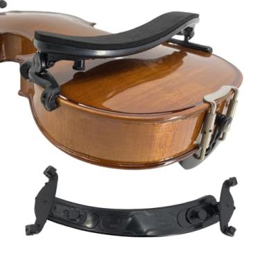 Imagem de ModouString Descanso de ombro de violino para tamanhos 4/4 e 3/4 com altura ajustável, almofada de espuma macia, leve e confortável - ideal para músicos adultos (descanso de ombro de violino, tamanho