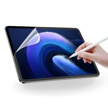 Imagem de Película Para Redmi Pad SE 11" Paperlike Fosca Sensação de Papel Cerâmica 9D | Anti-Risco, Anti-Reflexo e Anti-Poeira | Escrita Realista Com Proteção Total