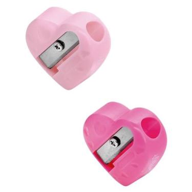 Imagem de Apontador Mini Heart - BRW, Rosa Neon