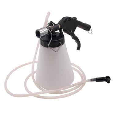 Imagem de Mqetly Kit de Ferramentas de Sangria de Fluido de Freio E Embreagem Pneumático Universal Portátil Fácil de Usar Garrafa de Recarga para Veículo Carro Auto, Garrafa Principal, Tamanho real
