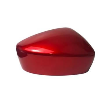 Imagem de Acessórios para carro Capa para espelho retrovisor externo compatível com Mazda 3 Axela 2017 2018 2019 Espelhos laterais Carcaça Cor Pintada - 1 peça(1pcs soul red right)