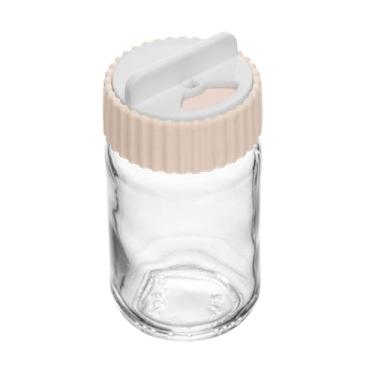 Imagem de LYOR - Saleiro/Pimenteiro com Tampa Rotativa Siena 100ml Bege Vidro
