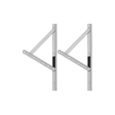 Imagem de Braço maxim-ar 20cm/200mm janela linha 25 articulado fosco par - VCB