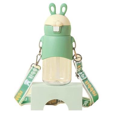 Imagem de Garrafinha De Água Temática Infantil Garrafa Kids Coelho