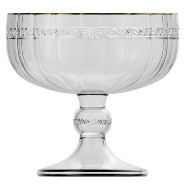 Imagem de Taça Sobremesa Imperial Lyor 200 ml com Fio de Ouro