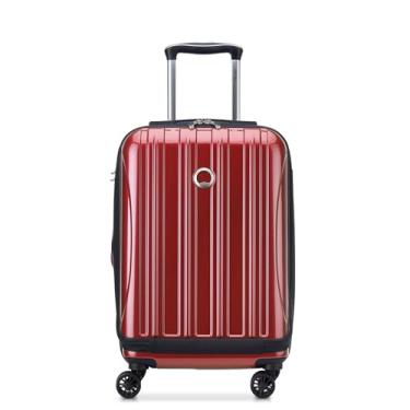 Imagem de DELSEY Paris Mala expansível Helium Aero Hardside com rodas giratórias, Vermelho tijolo, Carry-On 19 Inch, Mala Helium Aero Hardside expansível com rodas giratórias