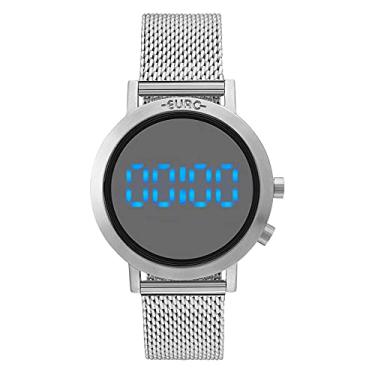 Imagem de Relógio, Digital, Euro, EUBJ3407AB/3P, Feminino, Prata
