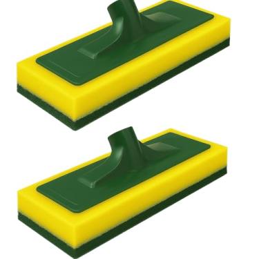 Imagem de KIT 2 Rodo Abrasivo Profissional TAMANHO EXTRA – Ideal para Limpeza Pesada de Pisos Cerâmicos, Azulejos, Pedra e Porcelanato – 245×90×20 mm