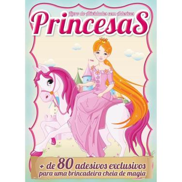 Imagem de Princesas - Livro de Atividades Com Adesivos