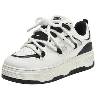 Imagem de Tênis Feminino Street Plataforma Corda Casual Via Marte