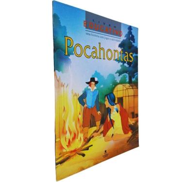 Imagem de Livro Educativo Pocahontas: Uma História Com Jogos e Atividades