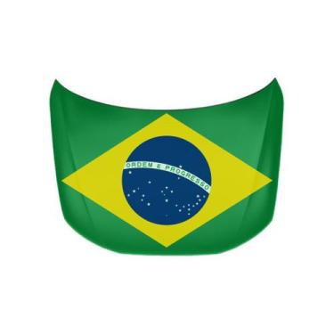 Imagem de Bandeira De Brasil Para Capô De Carro 145 X 105Cm Unidade - Fabrika de