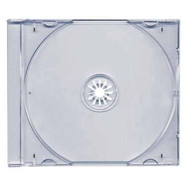 Imagem de Pacote de caixas de CD com 50 caixas individuais de 10,4 mm - transpar