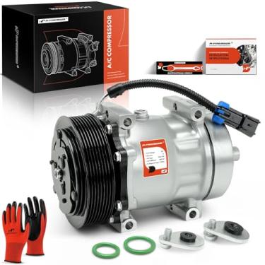 Imagem de A-Premium Compressor De Ar Condicionado Com Embreagem Compatível Volvo Vnl 2006-2007, Vnm 2006-2007
