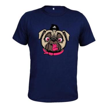 Imagem de Camiseta T-Shirt Tecido Macio Estampada Réplica - Surprass, Azul bic, 