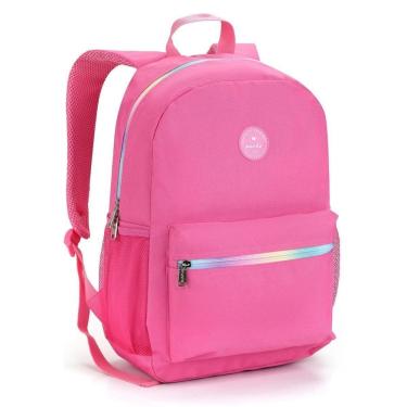 Imagem de Mochila De Costas 17 Packs Feminina Juvenil Escolar Passeio