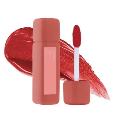 Imagem de Tseriact Delineador labial destacável, óleo labial para mulheres, batom vermelho, copo antiaderente de longa duração, não desbota, à prova d'água, brilho labial, beleza, cosméticos, presentes de