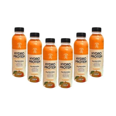 Imagem de Kit com 6 Garrafas de Hydro Protein Proteína + Eletrólitos + Creatina sabor Tangerina de 500mL cada - Moving