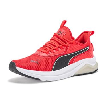 Imagem de PUMA Tênis masculino amplificador, Vermelho-preto-branco Ah25, 43