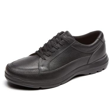 Imagem de Rockport Sapato Oxford masculino com cadarço na ponta da junção, Preto, 41