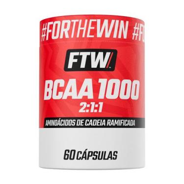 Imagem de BCAA 1000mg Pote 60Caps FTW