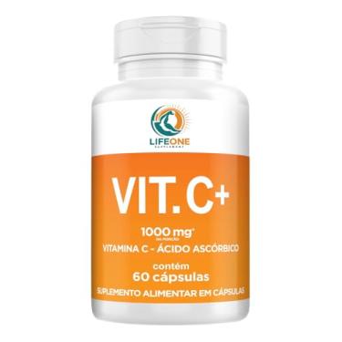 Imagem de Vitamina C, 1000mg, Suplemento Alimentar, 60 Cápsulas, Life One