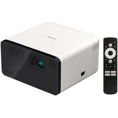 Imagem de Projetor Laser Smart EpiqVision EF-21W Smart Streaming Resolução 1920x1080 Alto-falante integrado Wi-Fi e Bluetooth USB HDMI Bra
