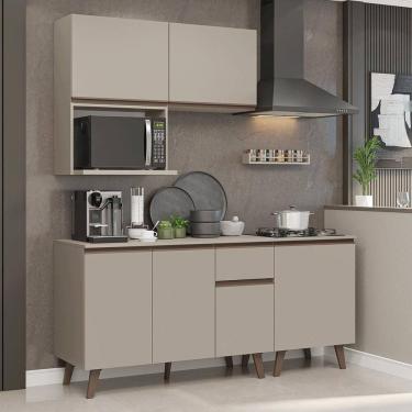 Imagem de Armário De Cozinha Compacta 180 Cm Crema Nice Madesa 02