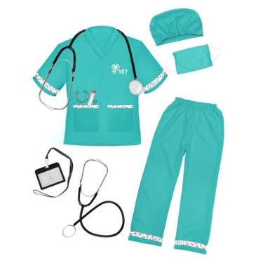Imagem de Fantasia ANPHILE Kids Veterinarian Doctor Vet para o Halloween
