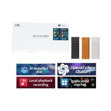 Imagem de Smartwatch Masculino 4G HK10 ULTRA 3 Com NFC, Bússola, Chamada BT, Esp