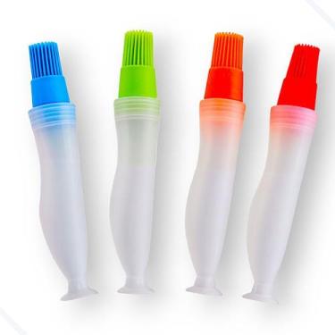 Imagem de Pincel Culinário Reservatório Silicone temperar Untar - ART HOUSE