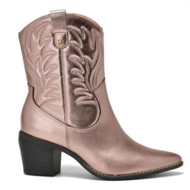 Imagem de Bota Western Cano Curto Via Marte Country Feminino 23-2703-Feminino