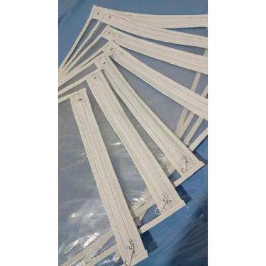 Imagem de Kit 7 Saquinhos Maternidade Envelope Organizador com zíper, Plástico F