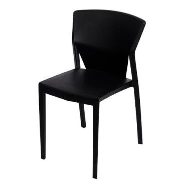 Imagem de Cadeira Serelepe em Polipropileno Preto Im In - Marin Brasil