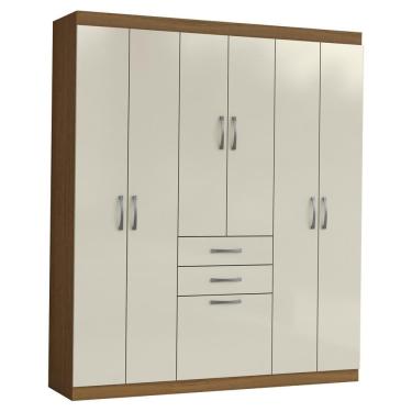 Imagem de Guarda Roupa Casal 7 Portas 156 cm Cancun ARMoveis