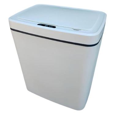 Imagem de Lixeira Inteligente Sensor Automático Cozinha Banheiro 14 L