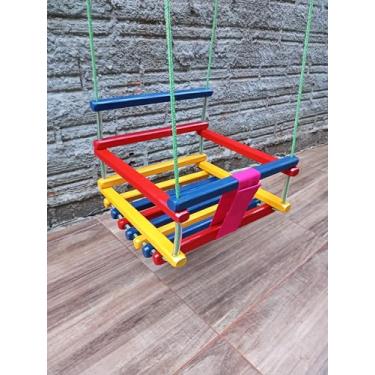 Imagem de Balanço Infantil de Madeira | Para Crianças até 10 anos