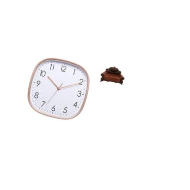 Imagem de Fenteer Relógio de Parede Digital Vintage, Arte para Sala de Jantar, Decoração de Academia, Casa de Fazenda, com Sofá em Miniatura, Modelo de Cadeira, Acessór