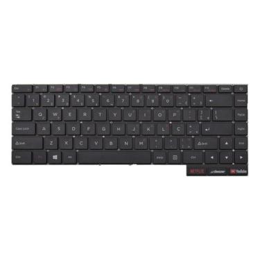 Imagem de Teclado para Notebook compatível com Positivo Motion C4500DI ABNT2 - b