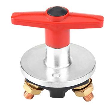 Imagem de Interruptor de desconexão de bateria, chave fixa universal de 12 V 60 V para carro, isolador de energia para carro