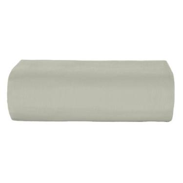 Imagem de Lençol Avulso Solteiro Teka Com Elástico 100% Algodão, Verde Claro