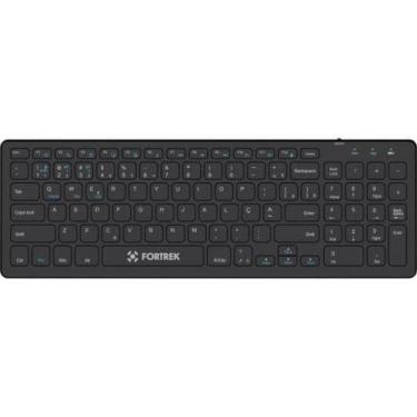 Imagem de Teclado Sem Fio Fortrek KB11 Bluetooth Preto