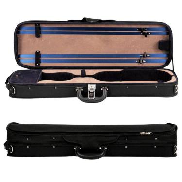 Imagem de Estojo Orquezz Retangular De Madeira Violino 4/4