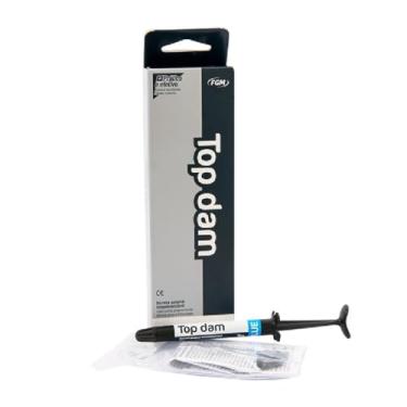 Imagem de Barreira Gengival Top Dam Azul, Resina Fotopolimerizável para Proteção Gengival, 1 Unidade