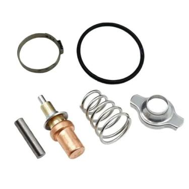 Imagem de Kit de termostato 892864A06 122°F 50°C para motores Mercury 75, 80, 90, 100, 115, 135 e 150 HP, substitui o 892864T06 18-3635.