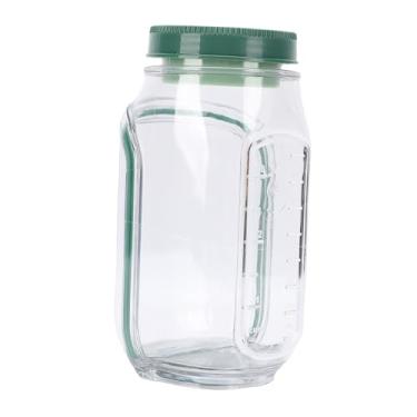 Imagem de Depisuta Jarra de Salada, Recipiente de Salada Portátil à Prova de Vazamentos de Plástico Premium Com Compartimento de Molho, Boca Larga para, Corpo Transparente para Preparação de